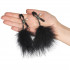 Sex & Mischief Feathered Nipple Clamps Product picture with hand 50