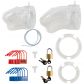 Bon4 Plus Silicone Chastity Belt Set
