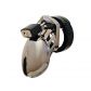 CB-6000S Chrome Chastity Device (2.5 inches)  1