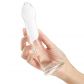 Sinful Curvy Clear Glass Dildo 4