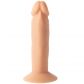 Willie City Luxe Realistisk Silikone Dildo med Sugekop 18 cm  2