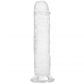 Willie City Realistisk Klar Dildo med Sugekop 18 cm  1