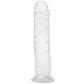 Willie City Realistisk Klar Dildo med Sugekop 22 cm  1