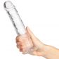 Willie City Realistisk Klar Dildo med Sugekop 22 cm  4