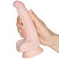 King Cock Plus Triple Density Dildo with Balls 19 cm Hand 50