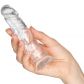 Willie City Clear Realistic Dildo with Suction Cup 6 inches 50