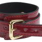 Bound to Please Red Wrist Cuffs 3