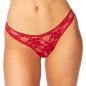 NORTIE Siv Crotchless Red Lace G-String